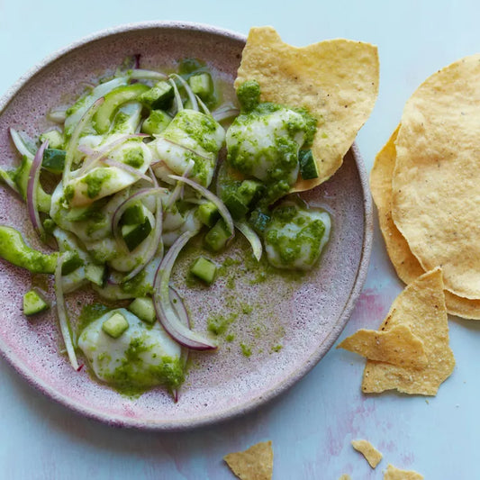 Scallop Ceviche with Aguachile