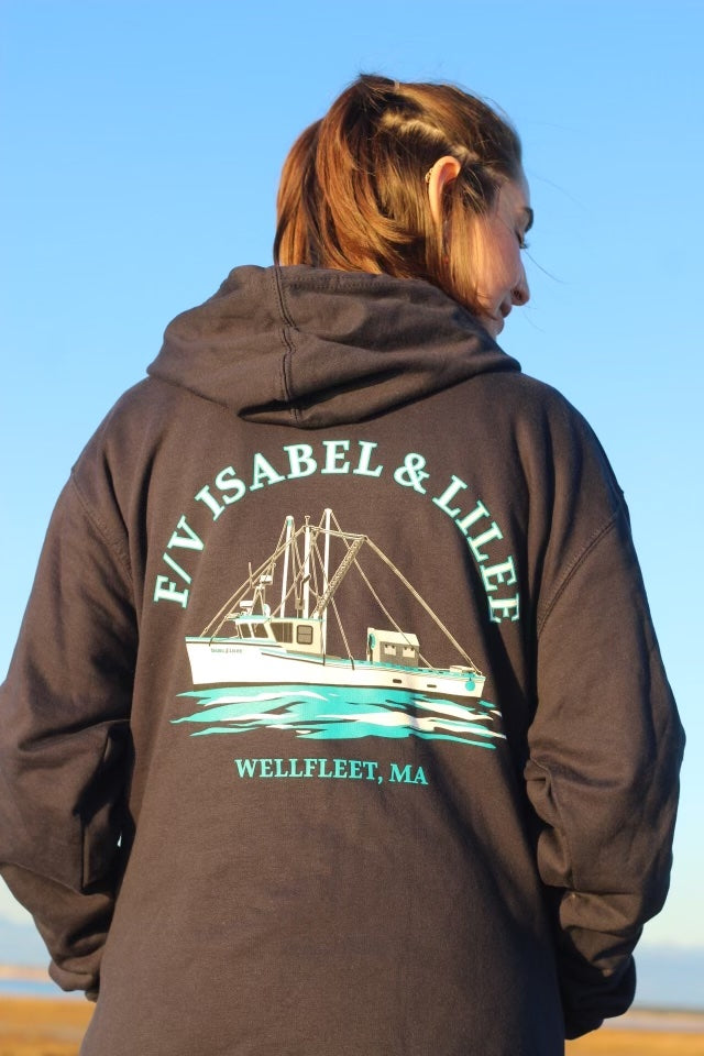 Midweight Zip Hoodie Navy (Unisex)