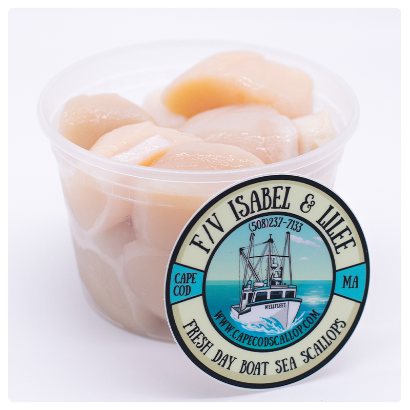 Fresh Sea Scallops (1LB)