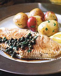 Skate with Capers and Brown Butter